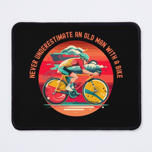 Item preview,  Never Underestimate An Old Man With A Bike designed and sold by box-artshop.