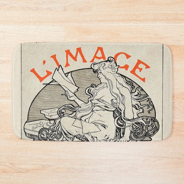 Item preview, 1896 Cover of 'L'Image No.1, by Alphonse Mucha. HIGH DEFINITION designed and sold by MINDTHECHERRY.