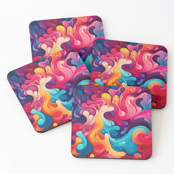 Item preview, Pretty colors marble pattern designed and sold by SmileshareShop.