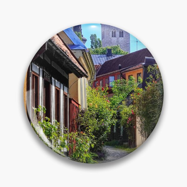 Item preview, Cobbled Street in Visby Sweden designed and sold by RosRidleyPhoto.