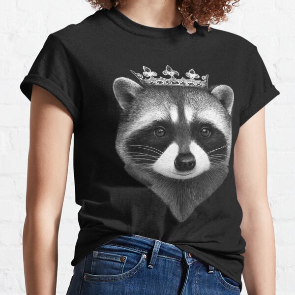 King Raccoon T-Shirts for Sale | Redbubble