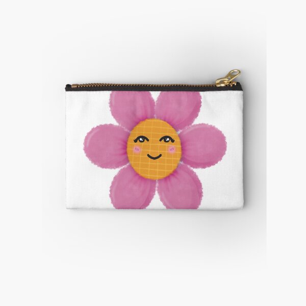 Item preview, Cute smiling pinky flower watercolor  designed and sold by LillyTy.