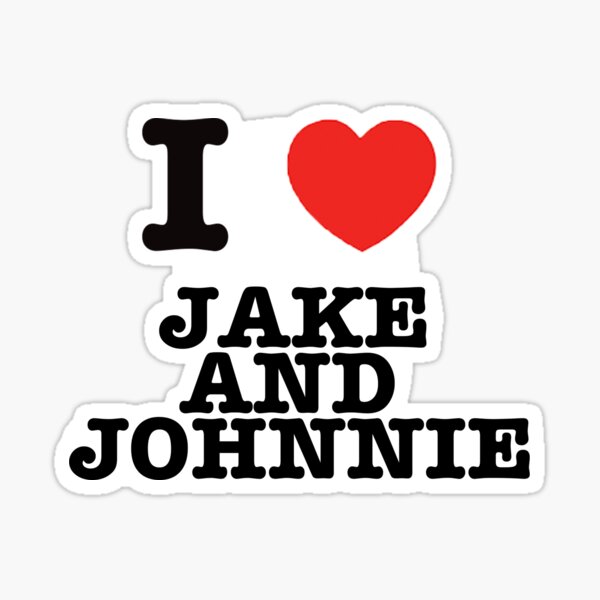 Item preview, I HEART JAKE AND JOHNNIE designed and sold by laurelhell.