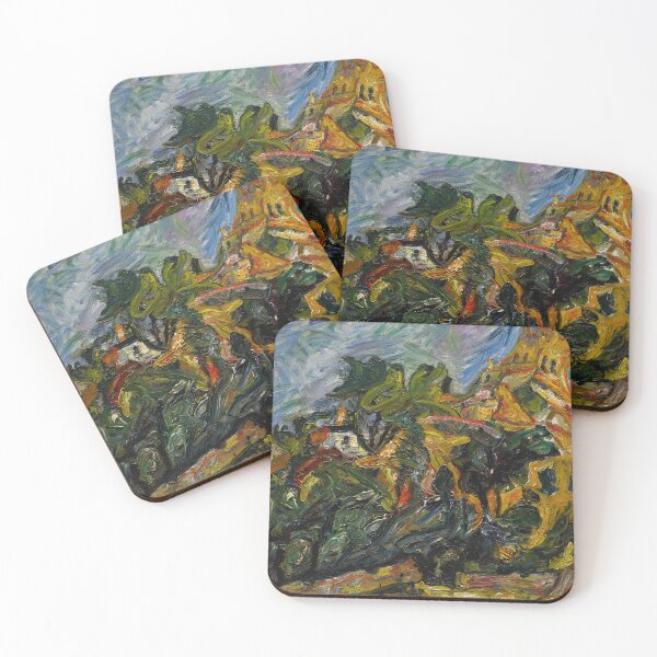 Item preview, Vue de Céret by Chaim Soutine designed and sold by My Artprintz.