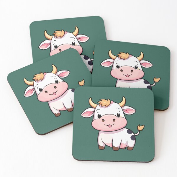 Item preview, Farm Animal Cute Cow designed and sold by saloui.