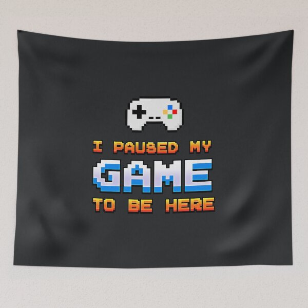 Item preview, Gamer's Pause: I Paused My Game to Be Here Collection! designed and sold by Wise-Geek.