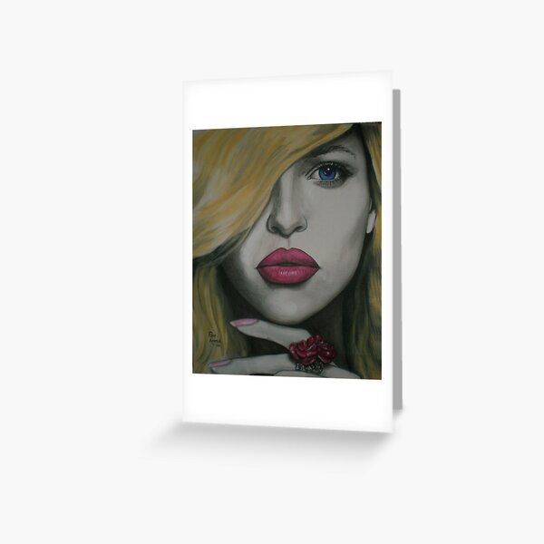 SCARLET Greeting Card