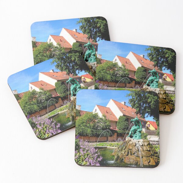 Item preview, Fountains in Visby Sweden designed and sold by RosRidleyPhoto.