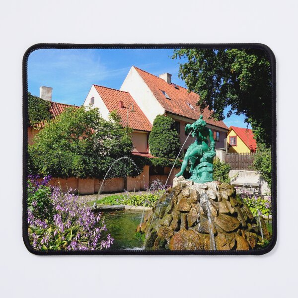 Item preview, Fountains in Visby Sweden designed and sold by RosRidleyPhoto.