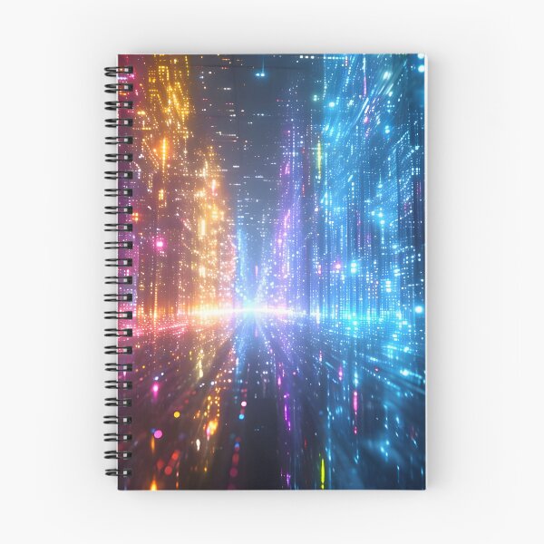 Item preview, Metropolitan Dreams: Holographic Cityscape Illusion designed and sold by AI-Only Creations.
