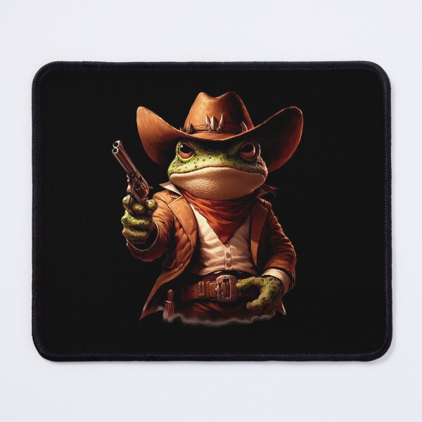 Item preview, Cowboy Funky Frogs designed and sold by joyfulcow.