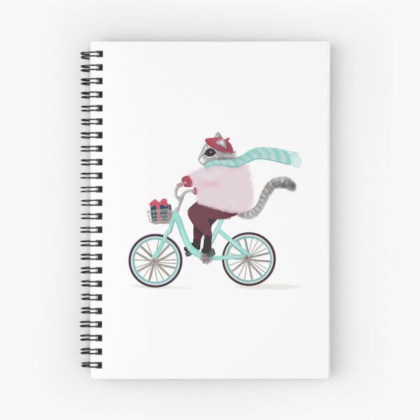 Item preview, kitten on bicycle designed and sold by BarbaraMT.