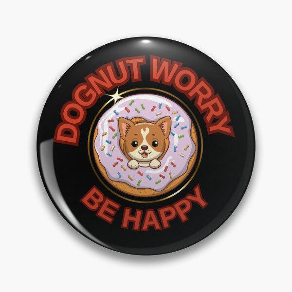 Item preview, DOGNUT Worry Be Happy / Do not Touch Series  designed and sold by Psycho-Crazy.