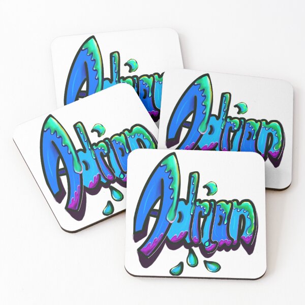 Item preview, Top 10 best personalised gifts Customised,personalized lettering name Adrian designed and sold by Artonmytee.
