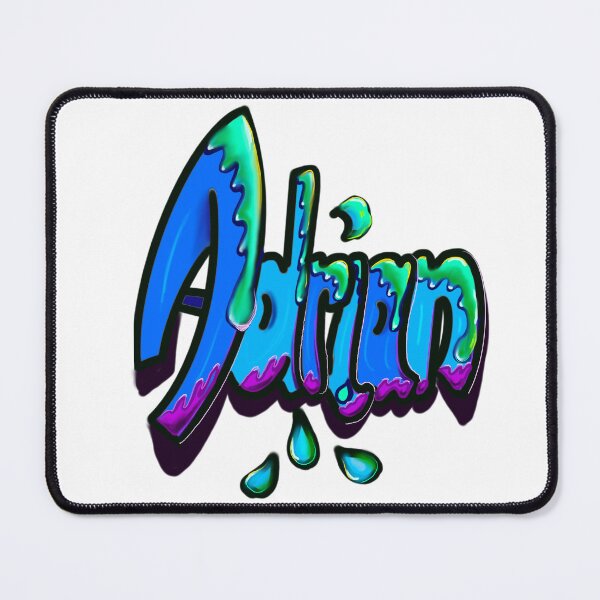 Item preview, Top 10 best personalised gifts Customised,personalized lettering name Adrian designed and sold by Artonmytee.