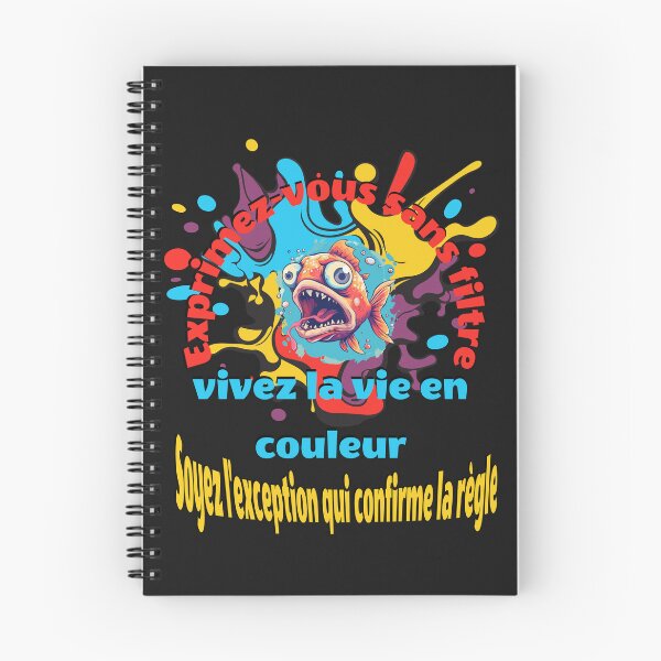 Item preview, Express yourself without filter, live life in color, Be the exception that proves the rule. designed and sold by jean giosi.