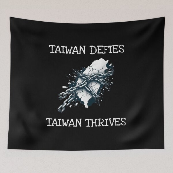 Item preview, Taiwan Defies - Taiwan Thrives designed and sold by HeadTurningArt.