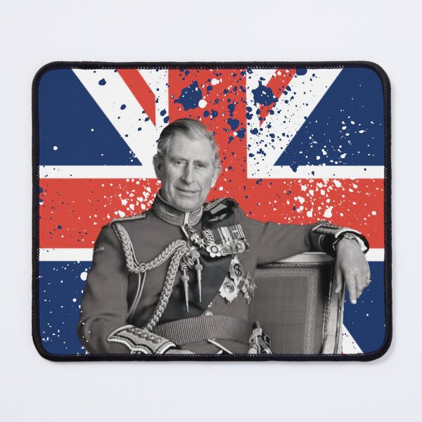 Item preview, King Charles Print Union Jack designed and sold by Simply The West Prints.