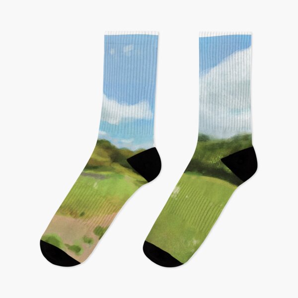 Item preview, Meadow painting designed and sold by OrangesAndFun.