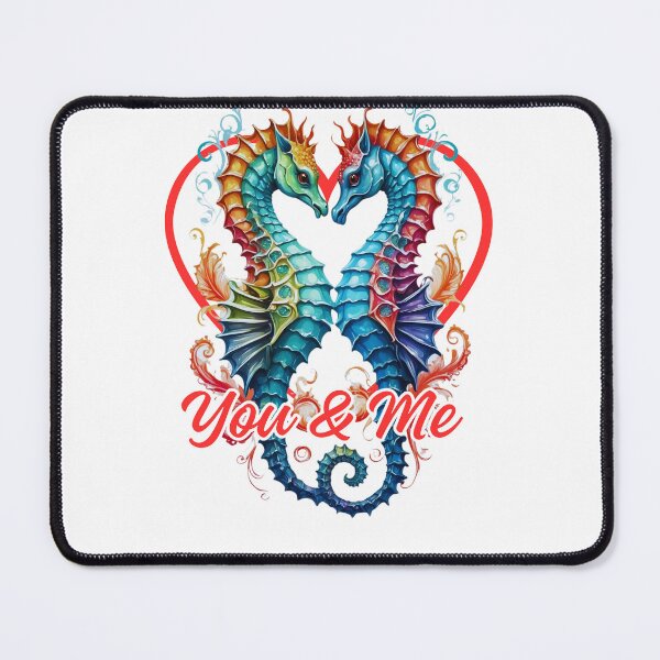 Item preview, Two seahorses, monogamy. designed and sold by PETS ABC.