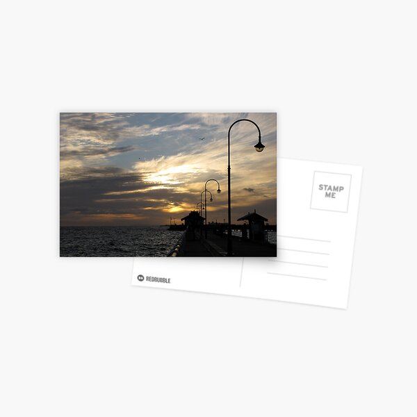 Item preview, Melbourne sea sunset designed and sold by DianneLac.