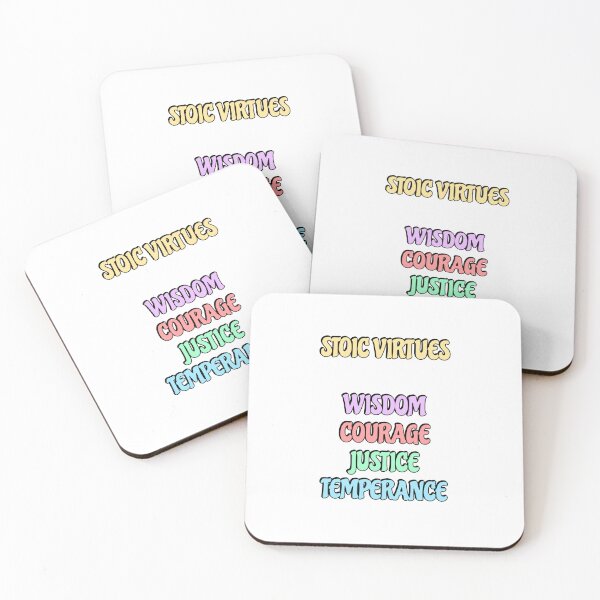 Item preview, Stoic Virtues designed and sold by Inspirationmotivation.