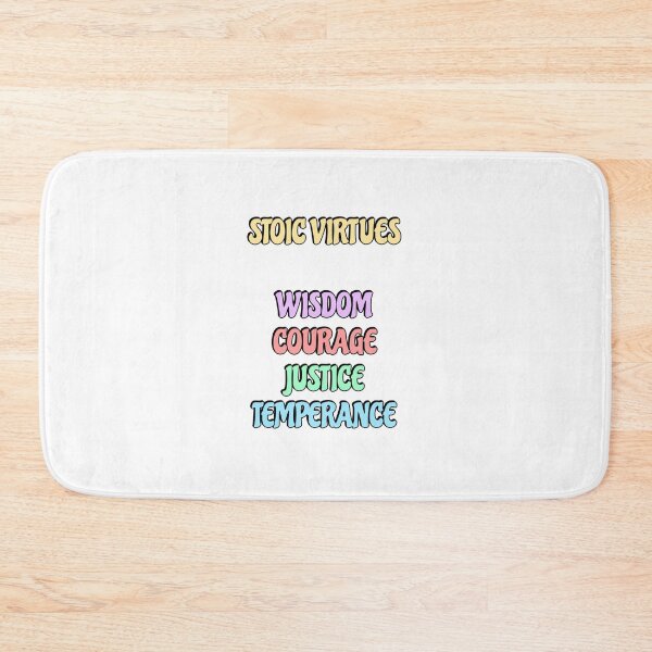Item preview, Stoic Virtues designed and sold by Inspirationmotivation.