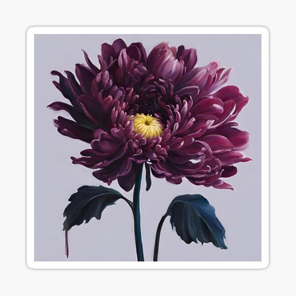Item preview, Mystic Chrysanthemum: The Perfect Gift  designed and sold by LitzoyGlobeArt.