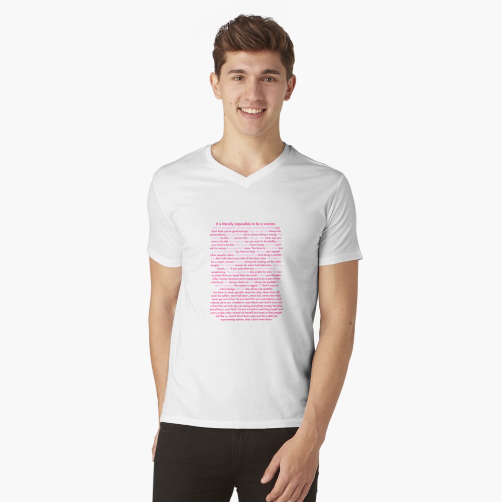 Artikel-Vorschau von T-Shirt mit V-Ausschnitt, designt und verkauft von jazzc25.