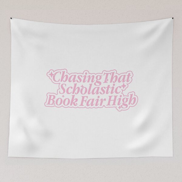 Item preview, Chasing That Scholastic Book Fair High - Pink designed and sold by AlliMarieArt.
