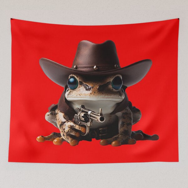Item preview, Cowboy Funky Frogs designed and sold by joyfulcow.
