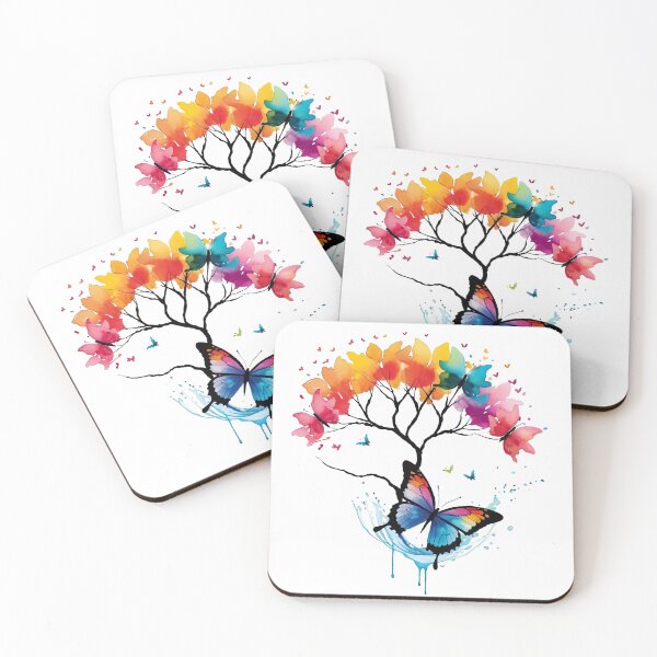 Item preview, Colorful Butterfly Saying designed and sold by MindFrank.