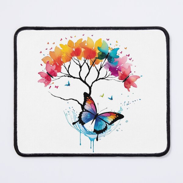 Item preview, Colorful Butterfly Saying designed and sold by MindFrank.