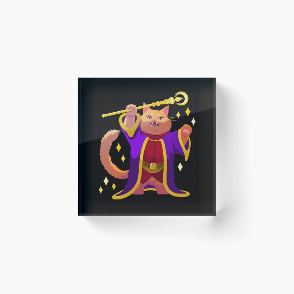 Item preview, Magical Wizard Cat designed and sold by Geobat.