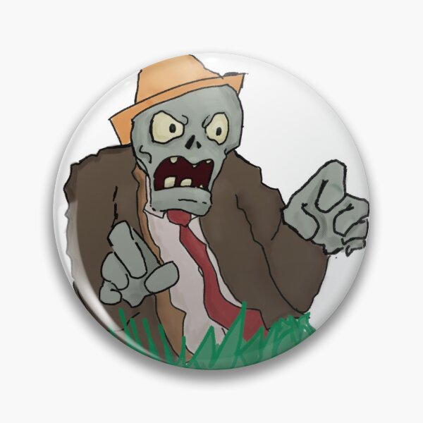 Item preview, Zombies vs plants illustration sticker  designed and sold by Nevas  Art.
