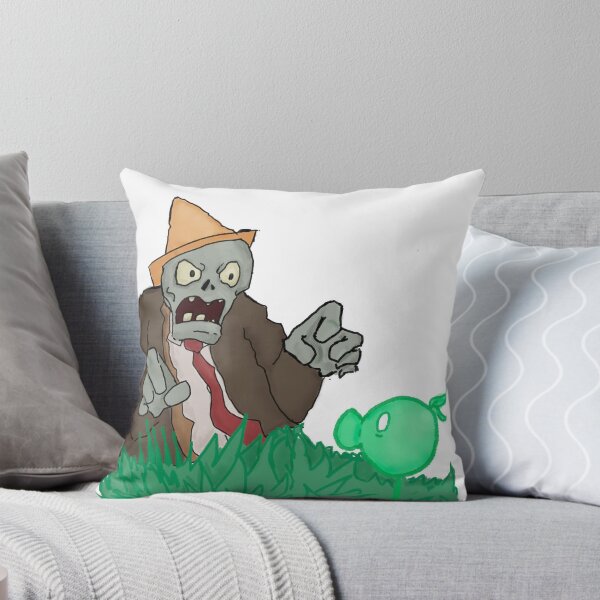 Item preview, Zombies vs plants illustration sticker  designed and sold by Nevas  Art.
