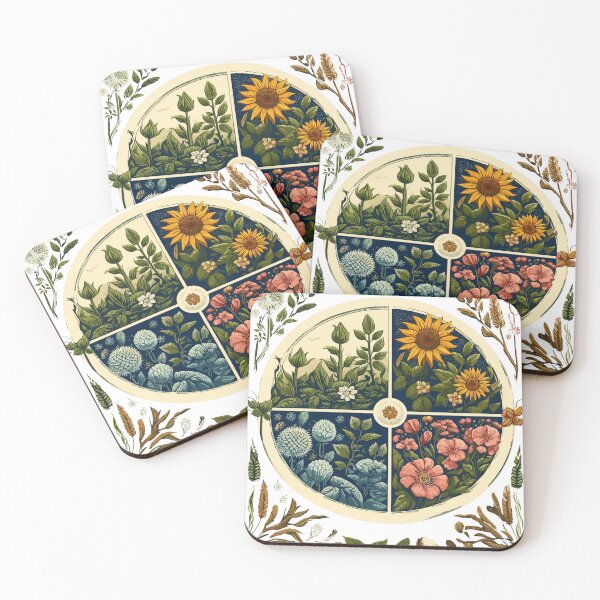 Item preview, Seasonal Gardening Delight: Blooms, Harvests, and Green Joy designed and sold by Top-Bot.