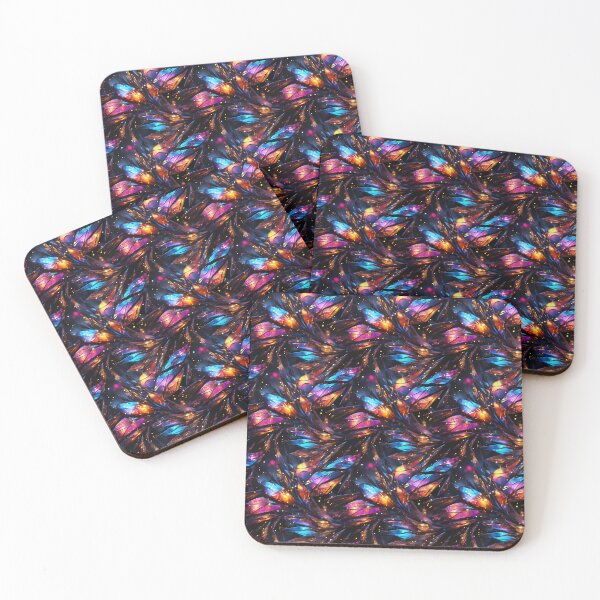 Item preview, Holographic Butterfly Futuristic Pattern designed and sold by CrossXLine.