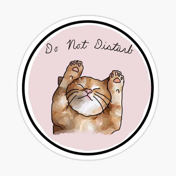 Item preview, Do Not Disturb designed and sold by NotBadDesigns.