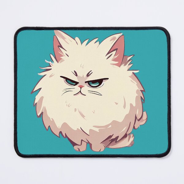 Item preview, Fluffy White Mini Cat designed and sold by bryanw2.