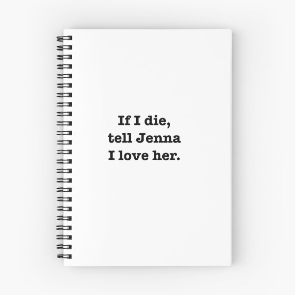Item preview, Tell Jenna I love her designed and sold by jodiedesigns36.