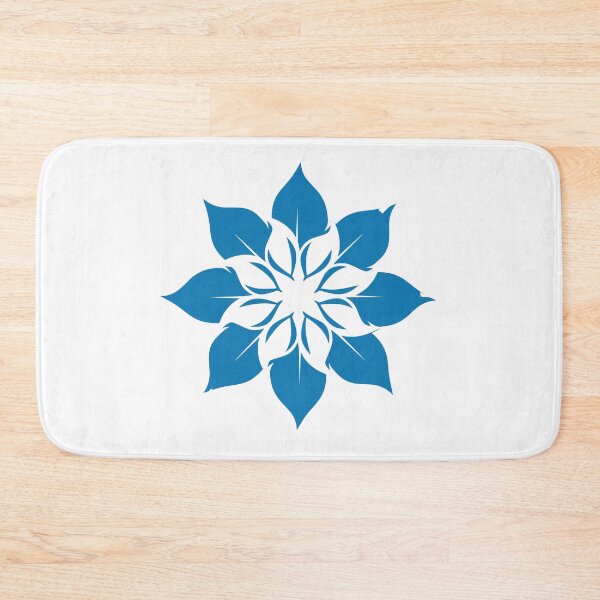 Item preview, Beautiful and Balanced Blue Blooms designed and sold by Modern-Horizon.