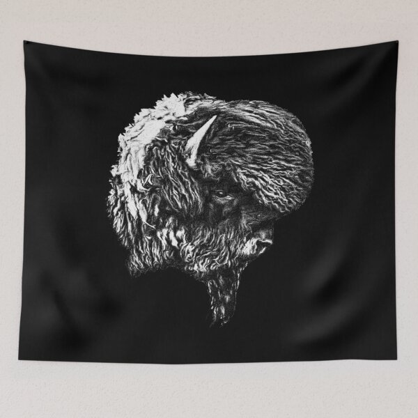 Item preview, Bison head designed and sold by Guardi71.