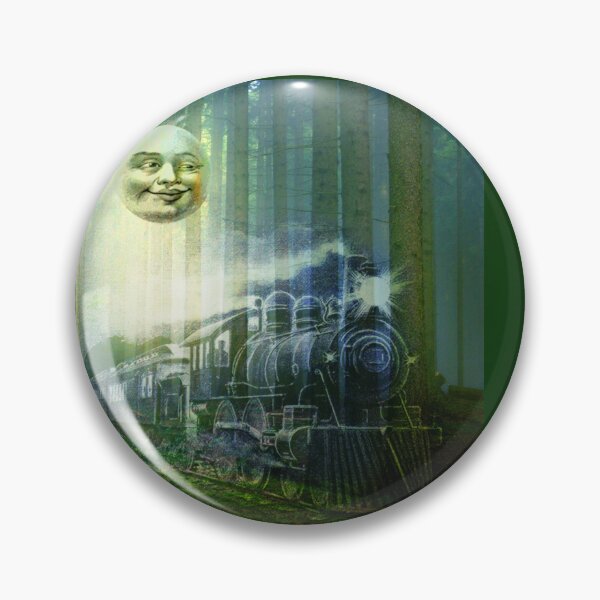 Item preview, MR MOON AND GHOST TRAIN designed and sold by Tammera.