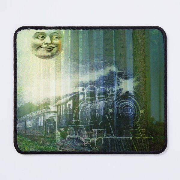 Item preview, MR MOON AND GHOST TRAIN designed and sold by Tammera.