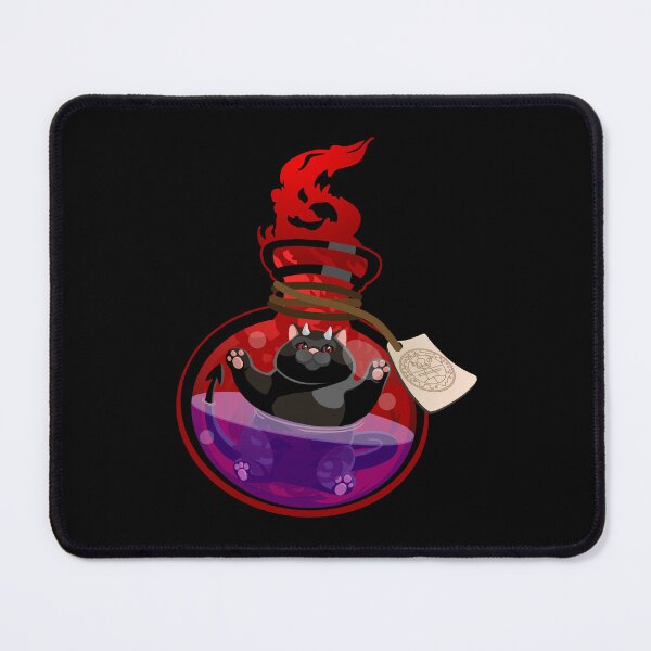 Item preview, Demon Cat of Solomon in a Potion Bottle designed and sold by Geobat.