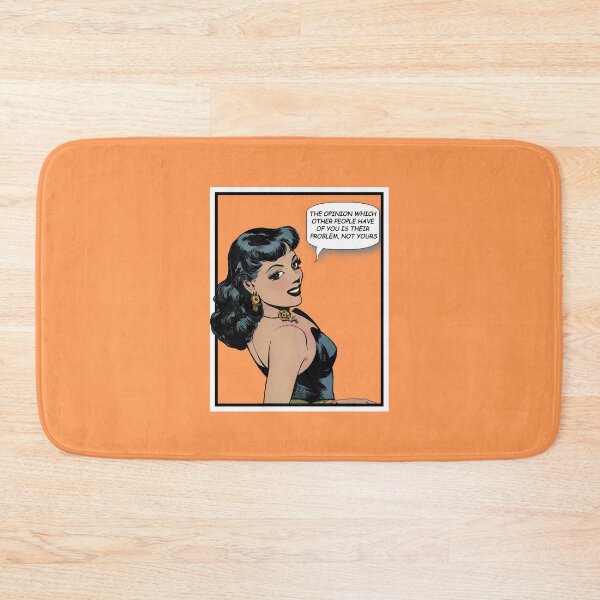 Item preview, The opinion which other people have of you is their problem, not yours - Vintage comics illustration designed and sold by Alex Starcatcher.
