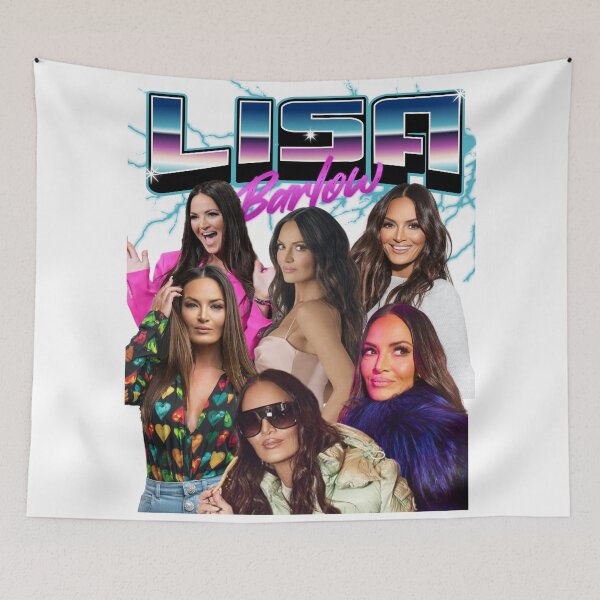 Item preview, RHOSLC Lisa Barlow 90s Vintage Tee designed and sold by housewives4ever.