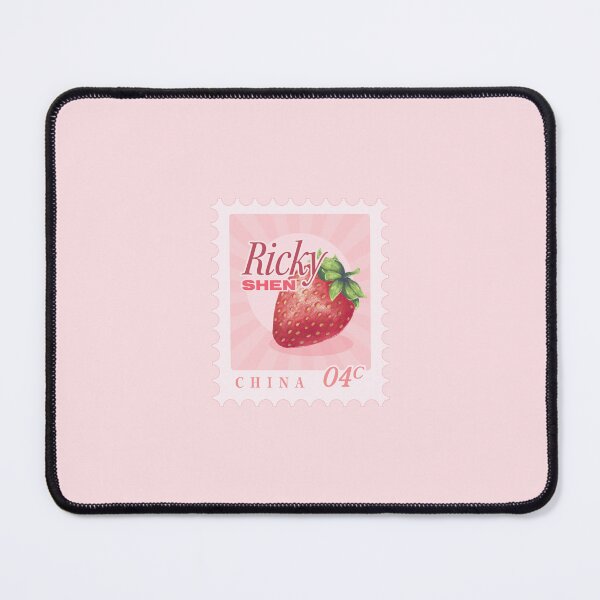 Item preview, Ricky Shen Pink Strawberry Letter Stamp - ZEROBASEONE designed and sold by dreammindnight.