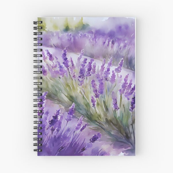 Item preview, Watercolor Lavender Lull - Serene Floral Art designed and sold by colorvisionart.